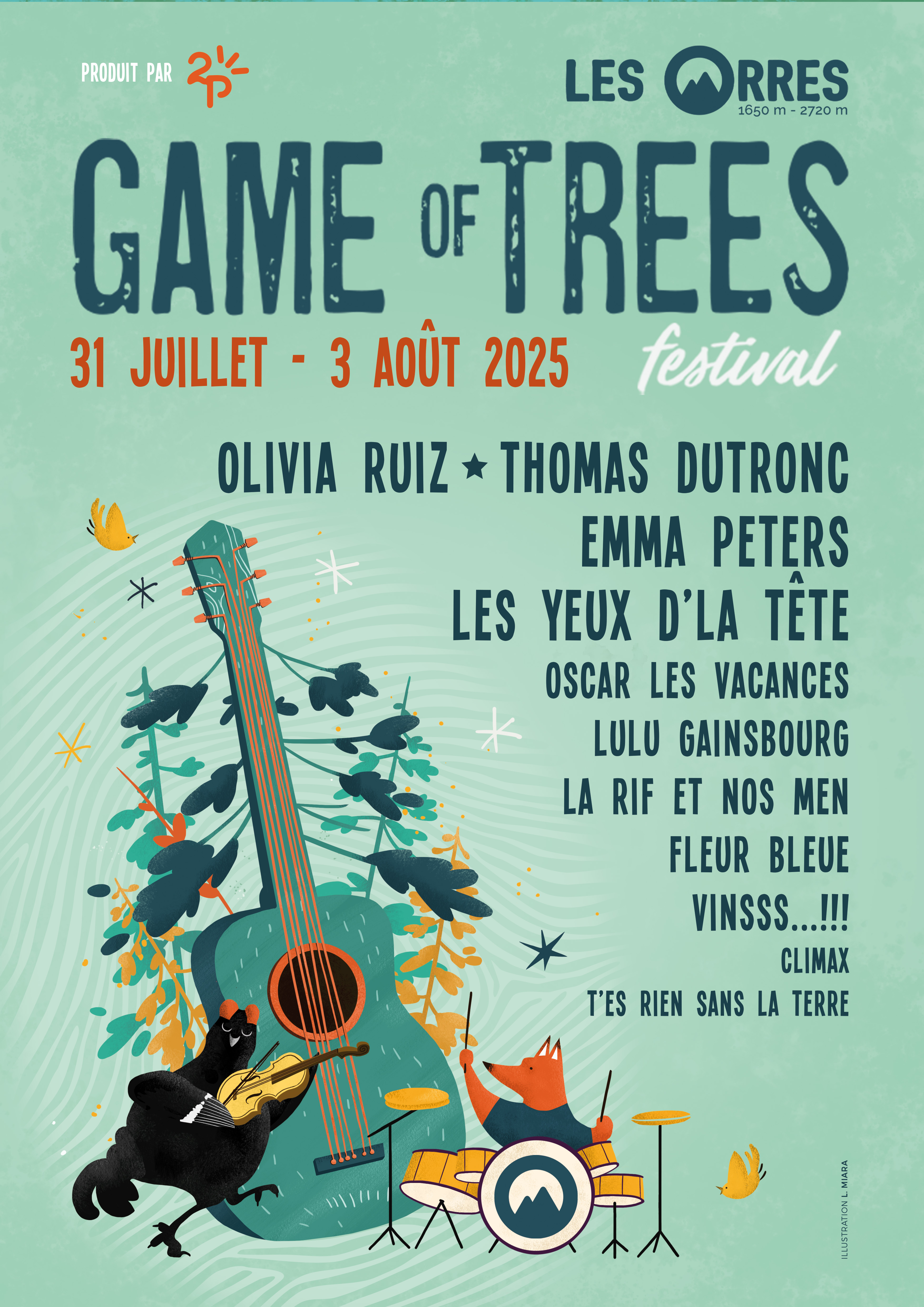 DU 31 JUILLET AU 3 AOÛT