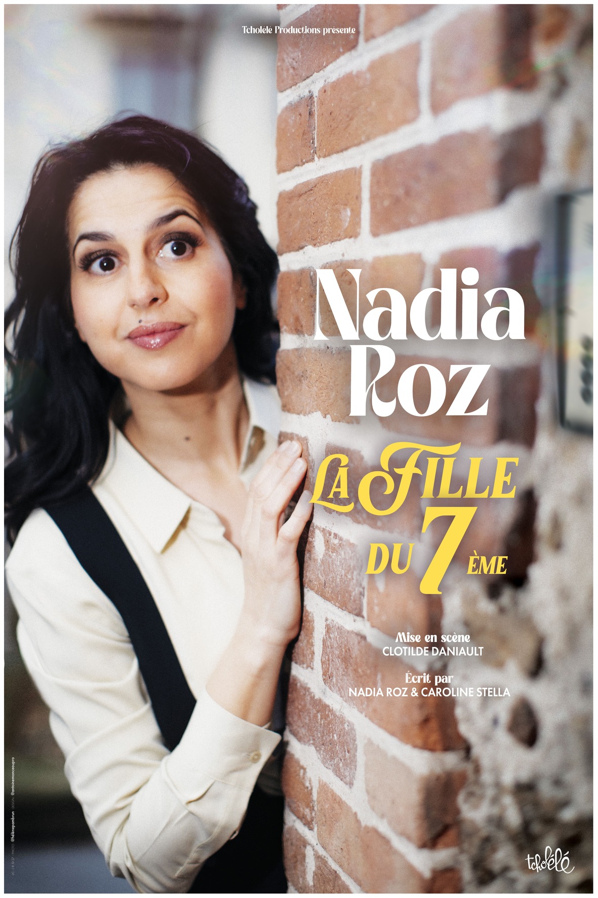 affiche du spectacle de Nadia Roz : le fille du 7e