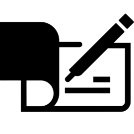 Cheque icon
